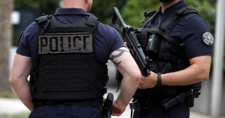 Quartier du Canteloup-Marronniers à Honfleur, où une agression au couteau a fait un mort et un blessé grave
