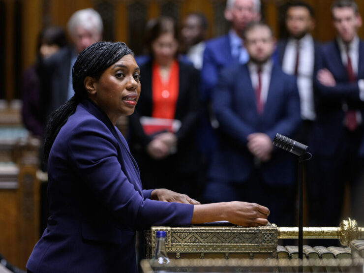 Kemi Badenoch s'exprime à la Chambre des communes, photographie d'archives House of Commons.