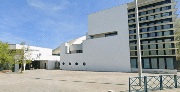 Lycée Galilée à Gennevilliers, image publiée par Le Café pédagogique le 9 octobre 2026. Date de prise de vue non précisée.