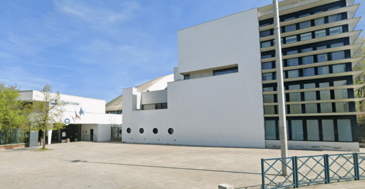 Lycée Galilée à Gennevilliers, image publiée par Le Café pédagogique le 9 octobre 2026. Date de prise de vue non précisée.