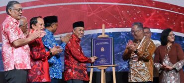 Le vice-Premier ministre malaisien Zahid Hamidi lors de la convention pour l'éducation des Malais, 8 septembre 2026 (UMNO Online).
