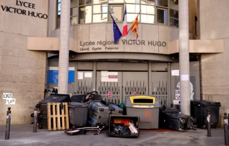 Lycée Victor-Hugo à Marseille, reportage de France 3 Provence-Alpes du 9 octobre 2026