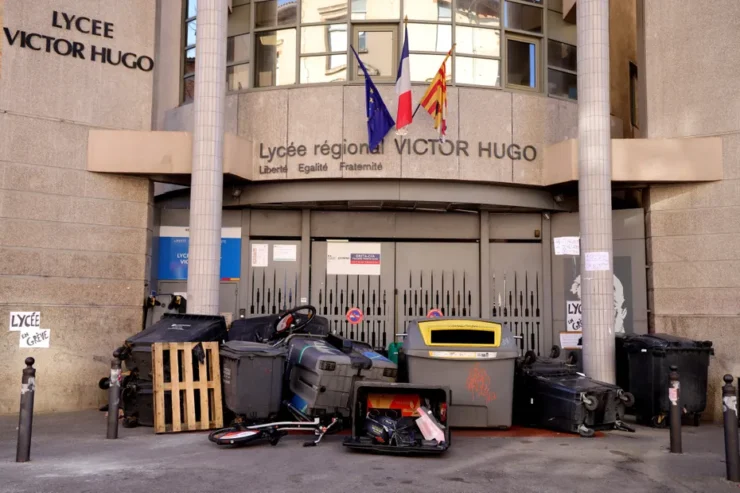 Lycée Victor-Hugo à Marseille, reportage de France 3 Provence-Alpes du 9 octobre 2026