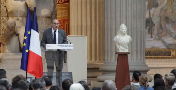 Cérémonie au Panthéon avec le ministre de l'Intérieur