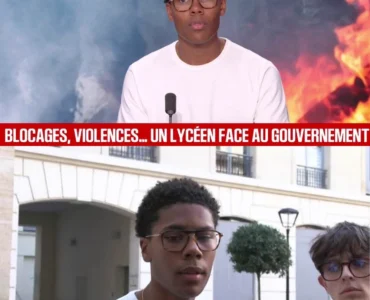 Capture publiée par Contre Attaque à propos de Nathanaël Combary et Renouveau Lycéen