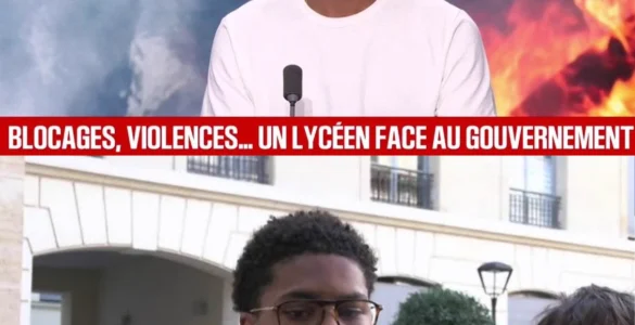 Capture publiée par Contre Attaque à propos de Nathanaël Combary et Renouveau Lycéen