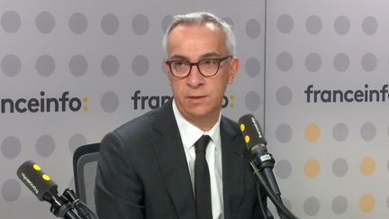 Olivier Christen, procureur national antiterroriste, lors d’une interview sur Franceinfo