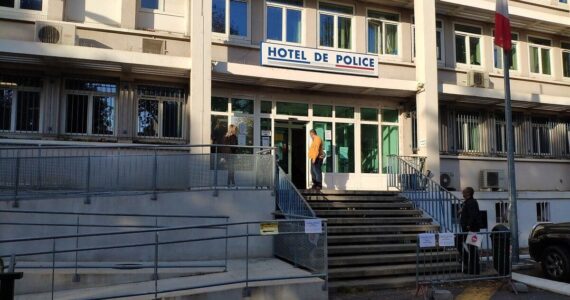 Photographie accompagnant le reportage d’ICI sur la fusillade près de l’école d’infirmiers de Perpignan.