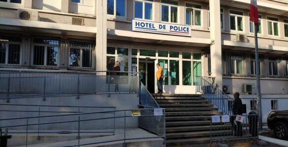 Photographie accompagnant le reportage d’ICI sur la fusillade près de l’école d’infirmiers de Perpignan.