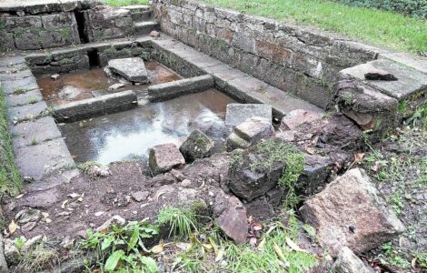 Lavoir du XVIIIe siècle vandalisé à Plogonnec