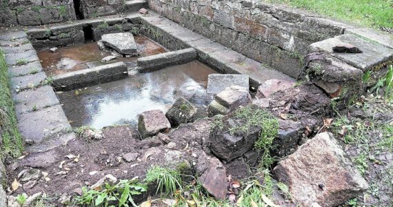 Lavoir du XVIIIe siècle vandalisé à Plogonnec