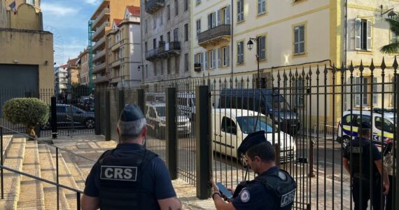Yassine Akhazzane lors de son procès à Ajaccio