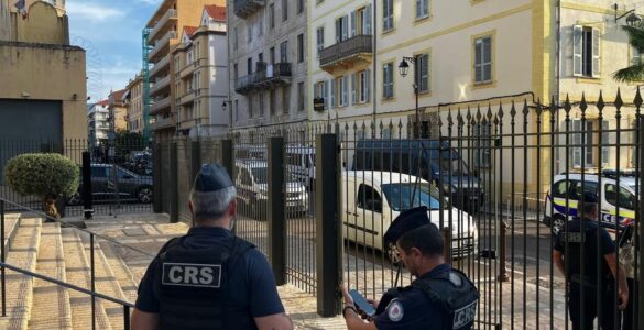 Yassine Akhazzane lors de son procès à Ajaccio