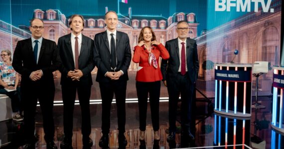 Les cinq candidats à la primaire de la gauche en octobre 2026