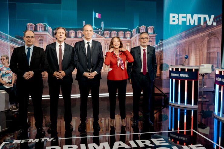 Les cinq candidats à la primaire de la gauche en octobre 2026
