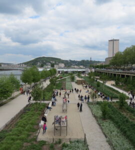 Le quai Cavelier-de-La-Salle à Rouen, photographié en 2018