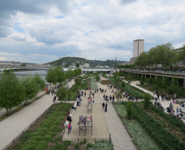 Le quai Cavelier-de-La-Salle à Rouen, photographié en 2018