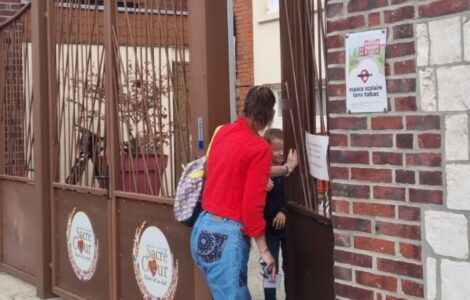 Institution Sacré-Cœur à Rouen, où 1 539 élèves et étudiants ont été évacués après une tentative d’intrusion