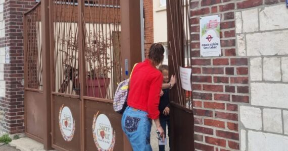 Institution Sacré-Cœur à Rouen, où 1 539 élèves et étudiants ont été évacués après une tentative d’intrusion
