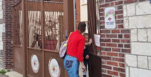 Institution Sacré-Cœur à Rouen, où 1 539 élèves et étudiants ont été évacués après une tentative d’intrusion