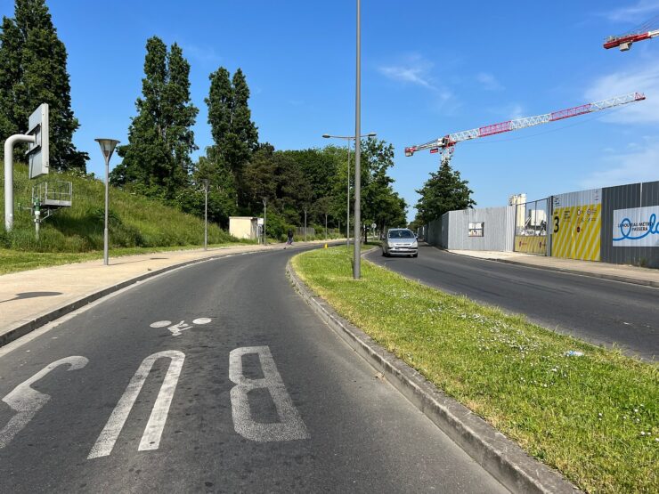 Rue Paul-Cézanne à Aulnay-sous-Bois