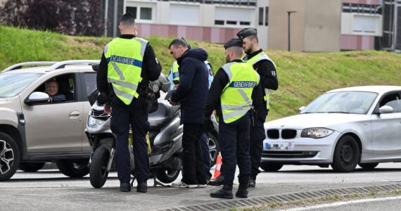 Gendarmes, photographie d’illustration de l’intervention à Saint-Jean (31), DDM / Nathalie Saint Affre