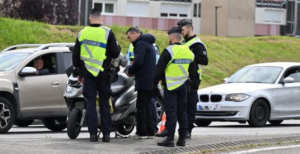 Gendarmes, photographie d’illustration de l’intervention à Saint-Jean (31), DDM / Nathalie Saint Affre