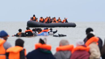 Intervention sur les côtes françaises contre les traversées clandestines de la Manche