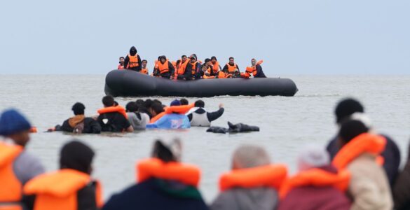 Intervention sur les côtes françaises contre les traversées clandestines de la Manche