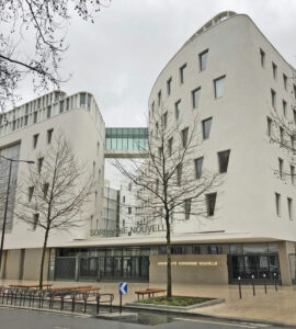 Entrée du campus Nation de l’université Sorbonne Nouvelle à Paris