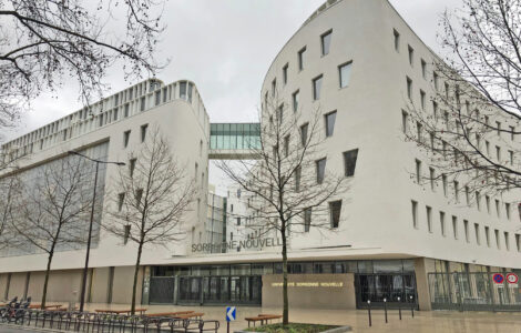 Entrée du campus Nation de l’université Sorbonne Nouvelle à Paris