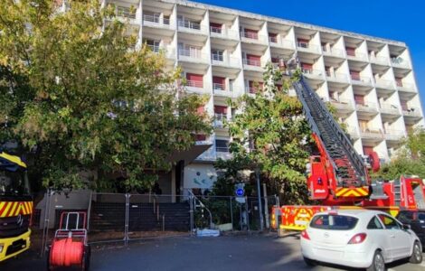 Incendie dans le squat de la rue Louis-Plana à Toulouse, le 6 octobre 2026