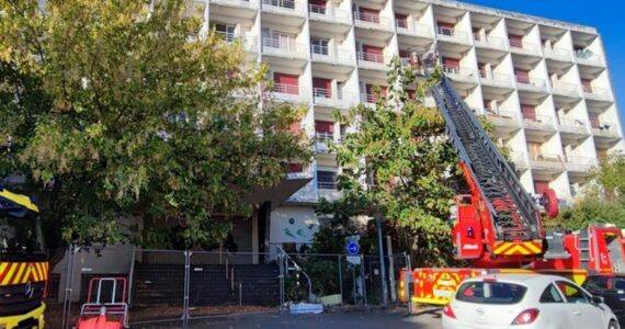 Incendie dans le squat de la rue Louis-Plana à Toulouse, le 6 octobre 2026