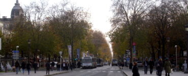Vue d’archive de l’avenue de Grammont à Tours, vers 2007. Ne représente pas l’incendie du 24 octobre 2026.