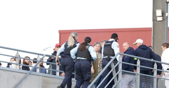Intervention des gendarmes en tribune lors de Vigneux-de-Bretagne – Fontenay en Coupe de France le 25 octobre 2026